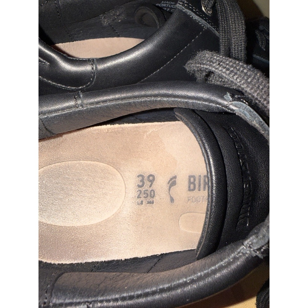 Birkenstock Womens Bend Oxford Black Leather Casual Shoes Size 39 - Picture 11 of 12